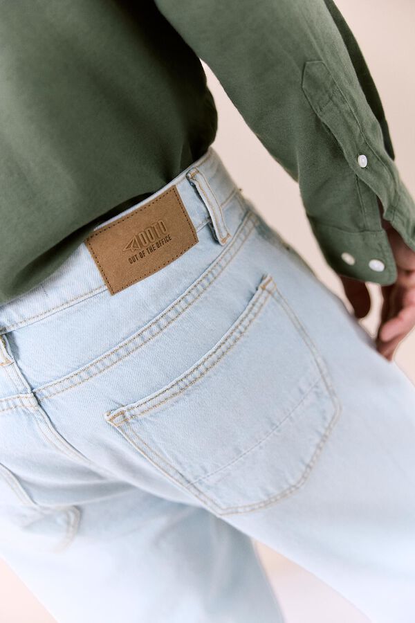 OOTO New straight fit jeans Blue