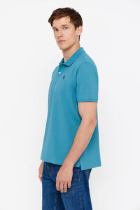Cortefiel Essential polo shirt Turquoise