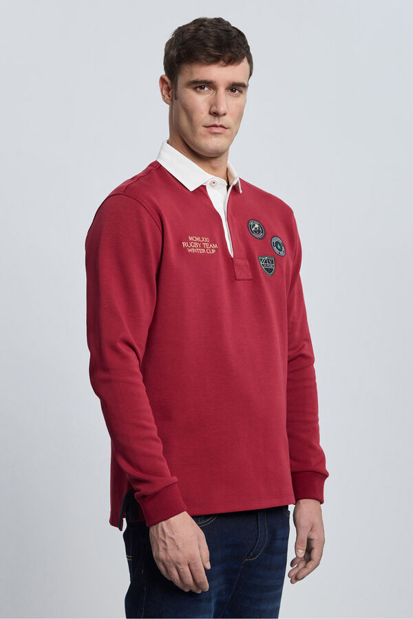 Valecuatro Escudos bordô de rugby 3 Granada