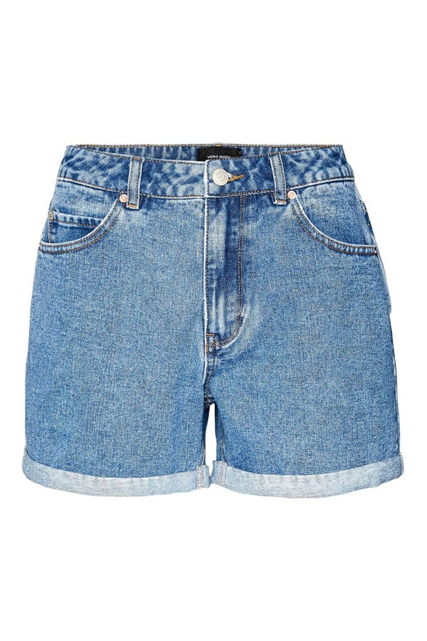 Cortefiel Denim shorts Blue