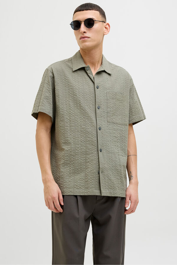 Jack & Jones Camisa regular fit Gris