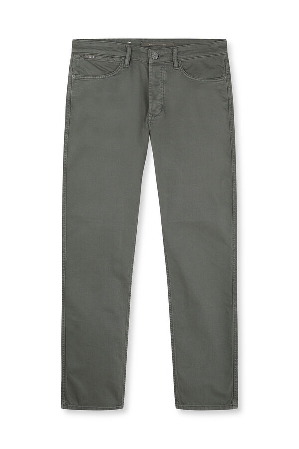 OOTO Cal&ccedil;as de 5 bolsos slim coloridas Verde