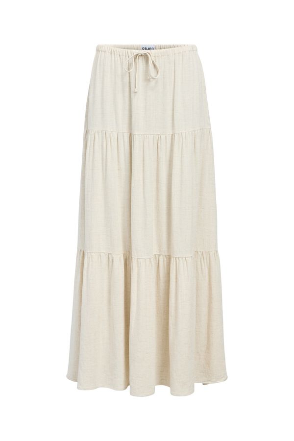 Object Saia comprida de linho Tostado