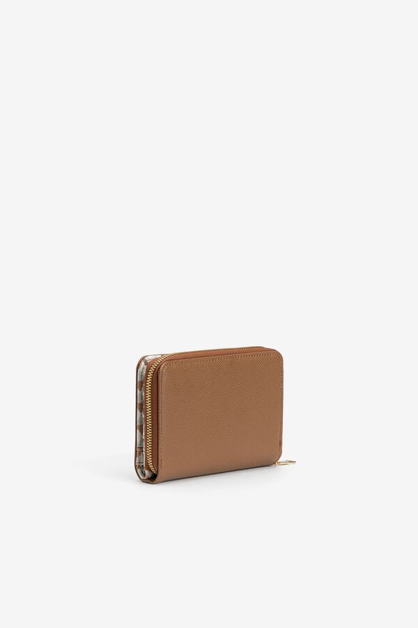Vilanova Compact purse Beige
