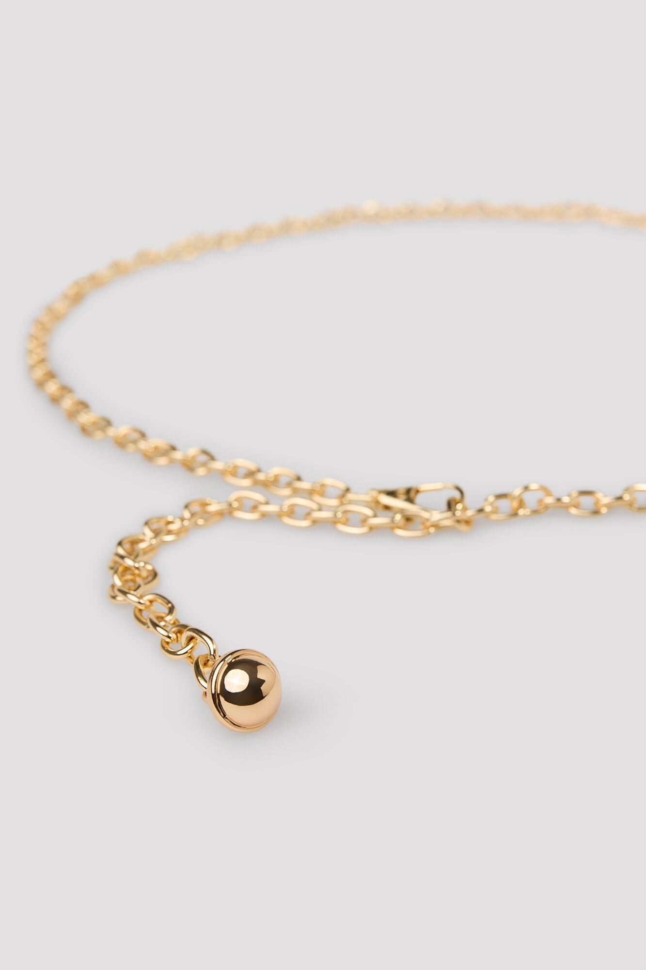 Cortefiel Gold chain belt
