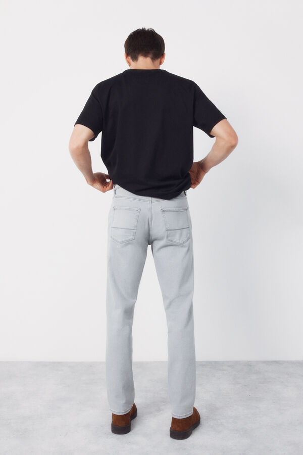 Cortefiel Camisola básica com bolso Preto