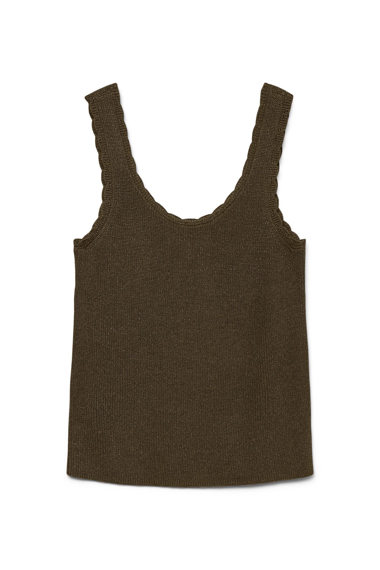 Vero Moda Top de al&ccedil;as com l&uacute;rex
