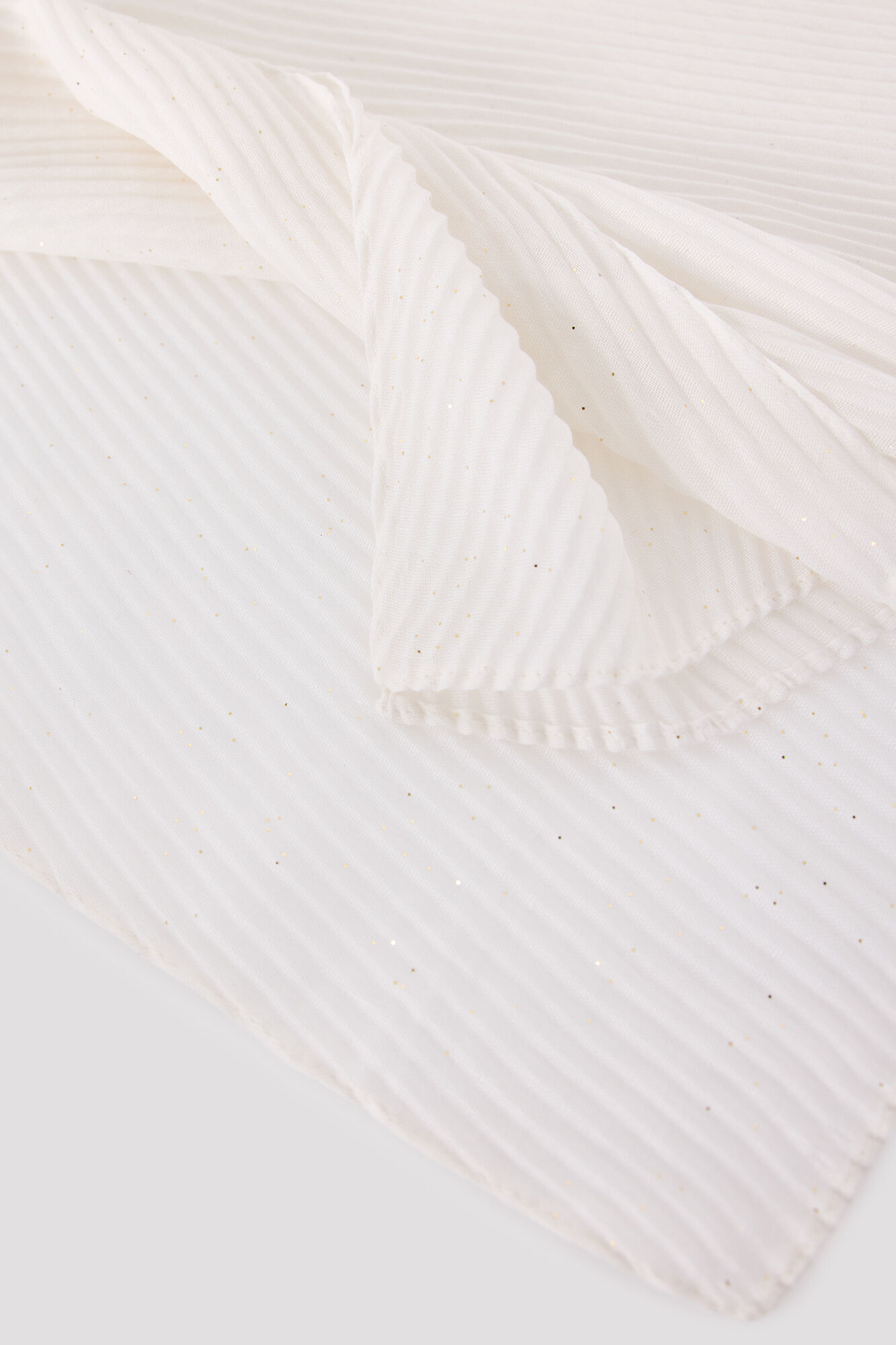 Cortefiel Pleated glitter scarf