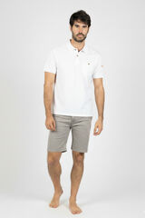Privata Short sleeve polo shirt White
