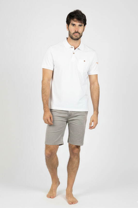 Polo manga corta