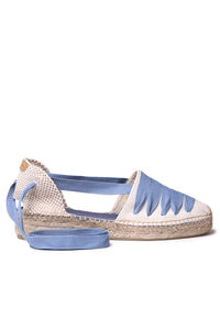 Cortefiel Camping espadrilles with ties Blue