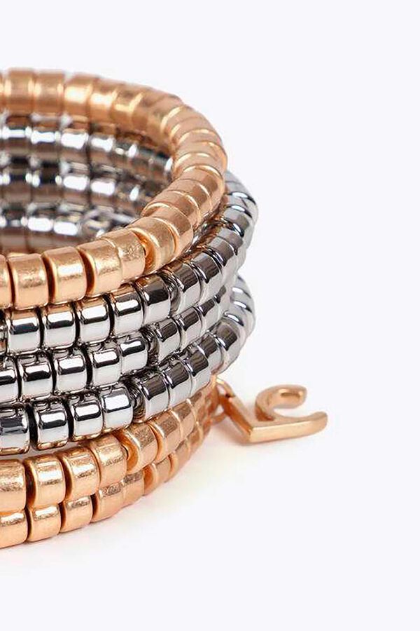 Lola Casademunt Pack pulseras Dorado