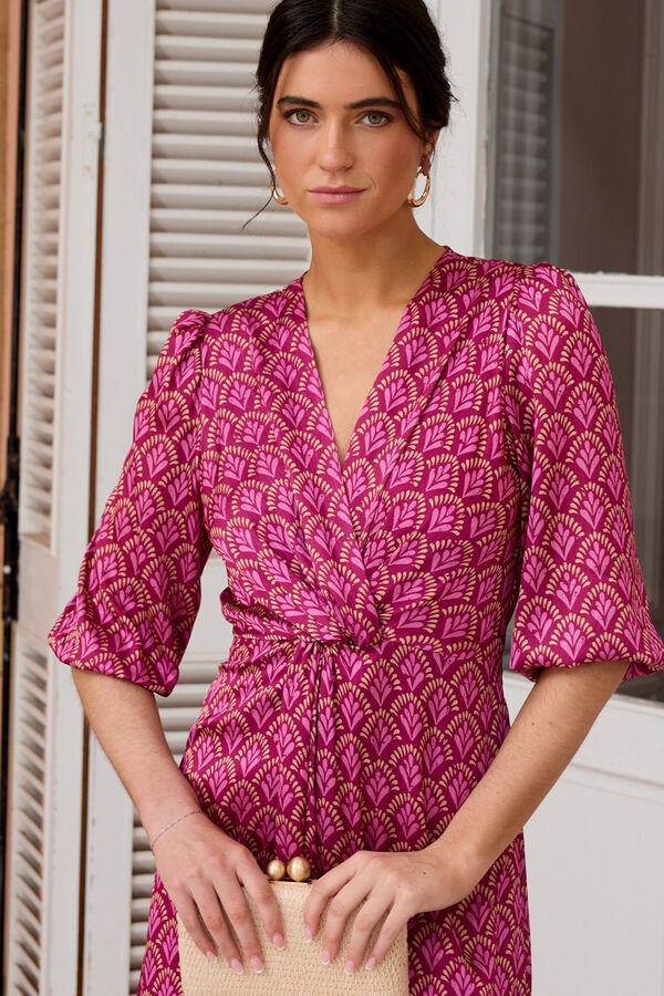 Pol&iacute;n Et Moi Vestido estampado Nerea Granada