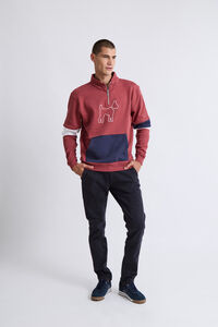 Williot Sweatshirt com manga multicolorida