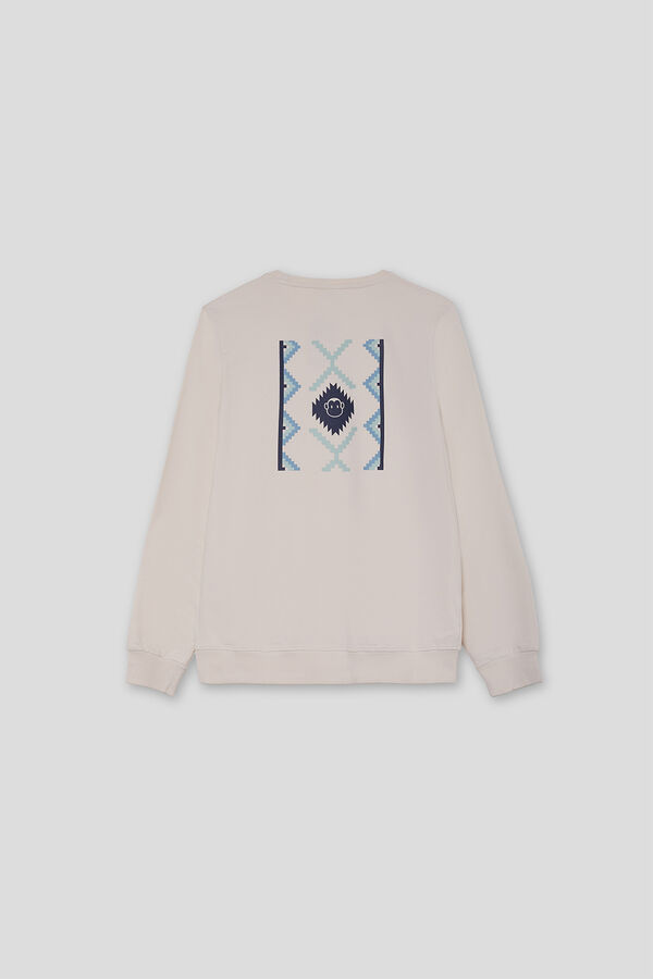 Street Monkey Sweatshirt estampada Amarelo