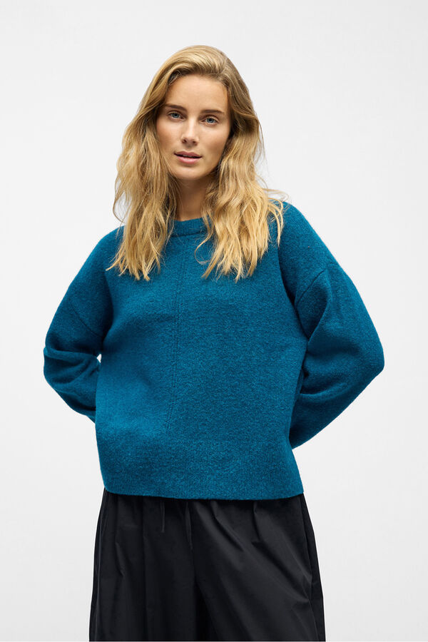 Object Camisola de toque suave Azul