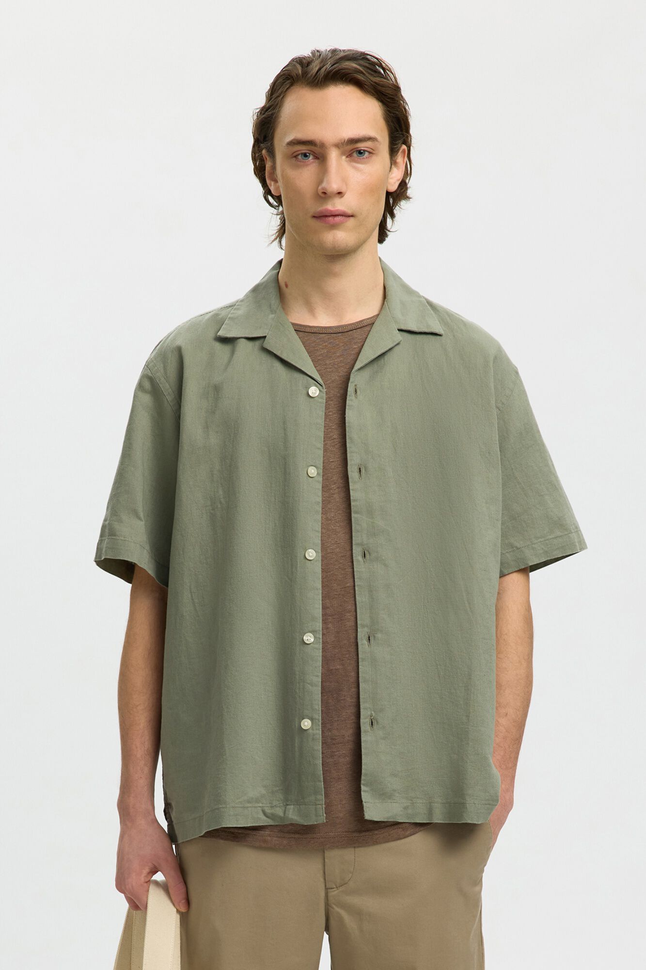 Selected Camisa de manga curta