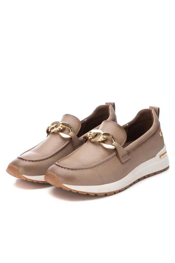 XTI Mocasín de mujer Beige