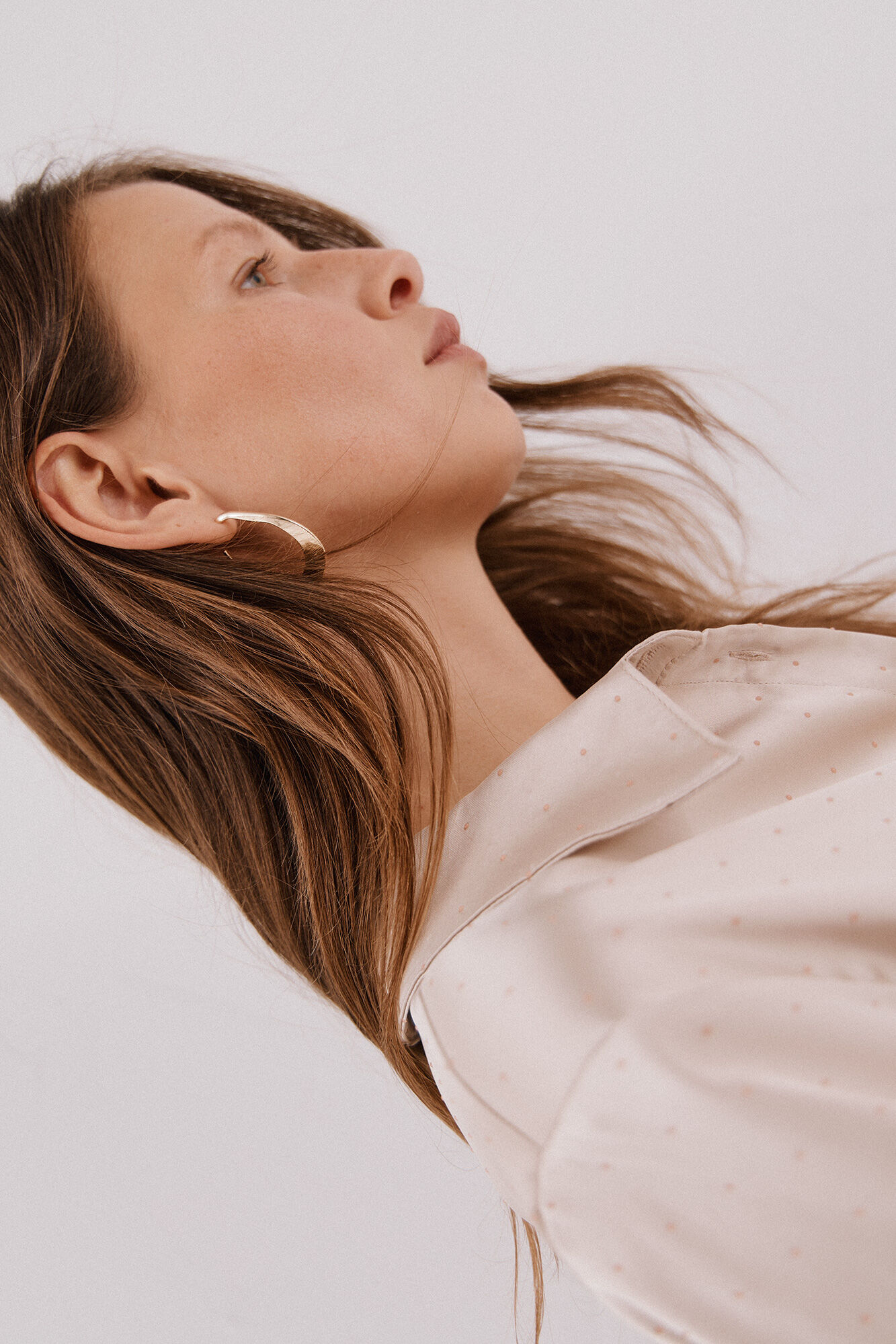 Cortefiel Shiny satin shirt