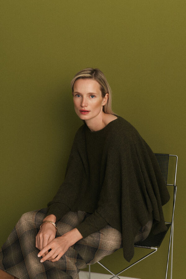 Cortefiel Jersey capa incorporada Verde