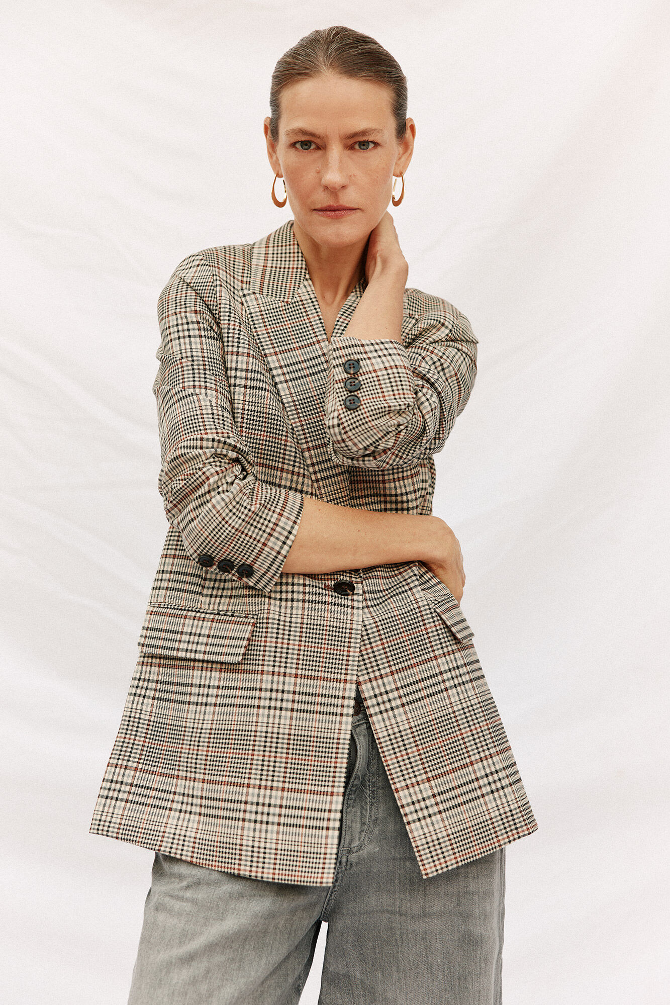 Cortefiel Checked blazer