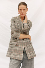 Cortefiel Checked blazer Multicolour