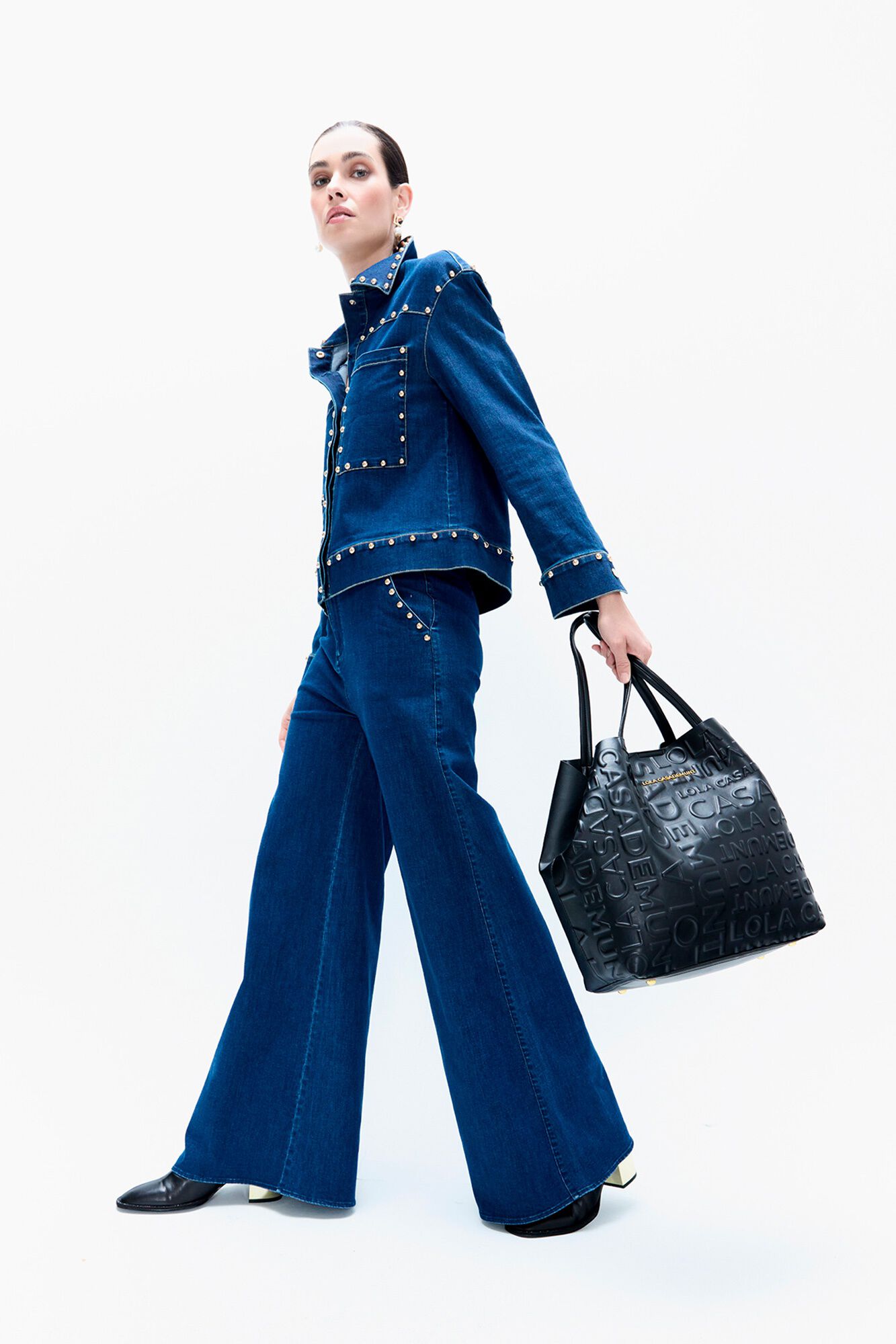 Lola Casademunt Mala tote bag b&aacute;sica monograma