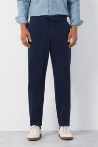 Cortefiel Poplin jogger with regular elastic