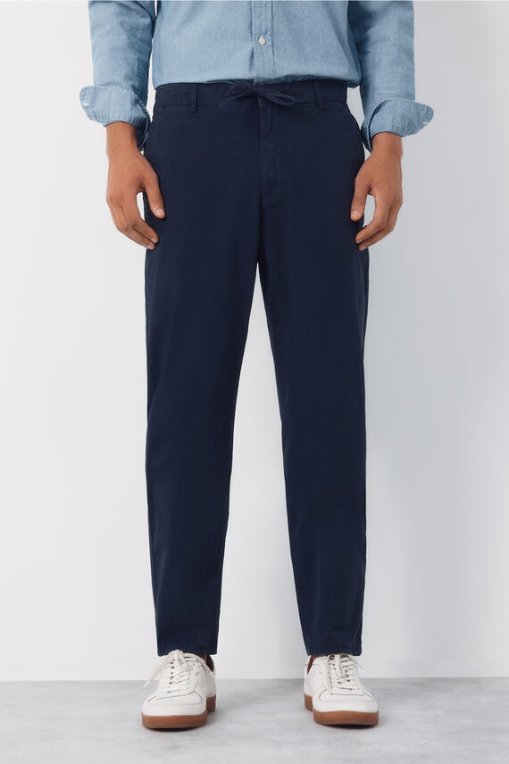 Jogger popelin con gomas regular