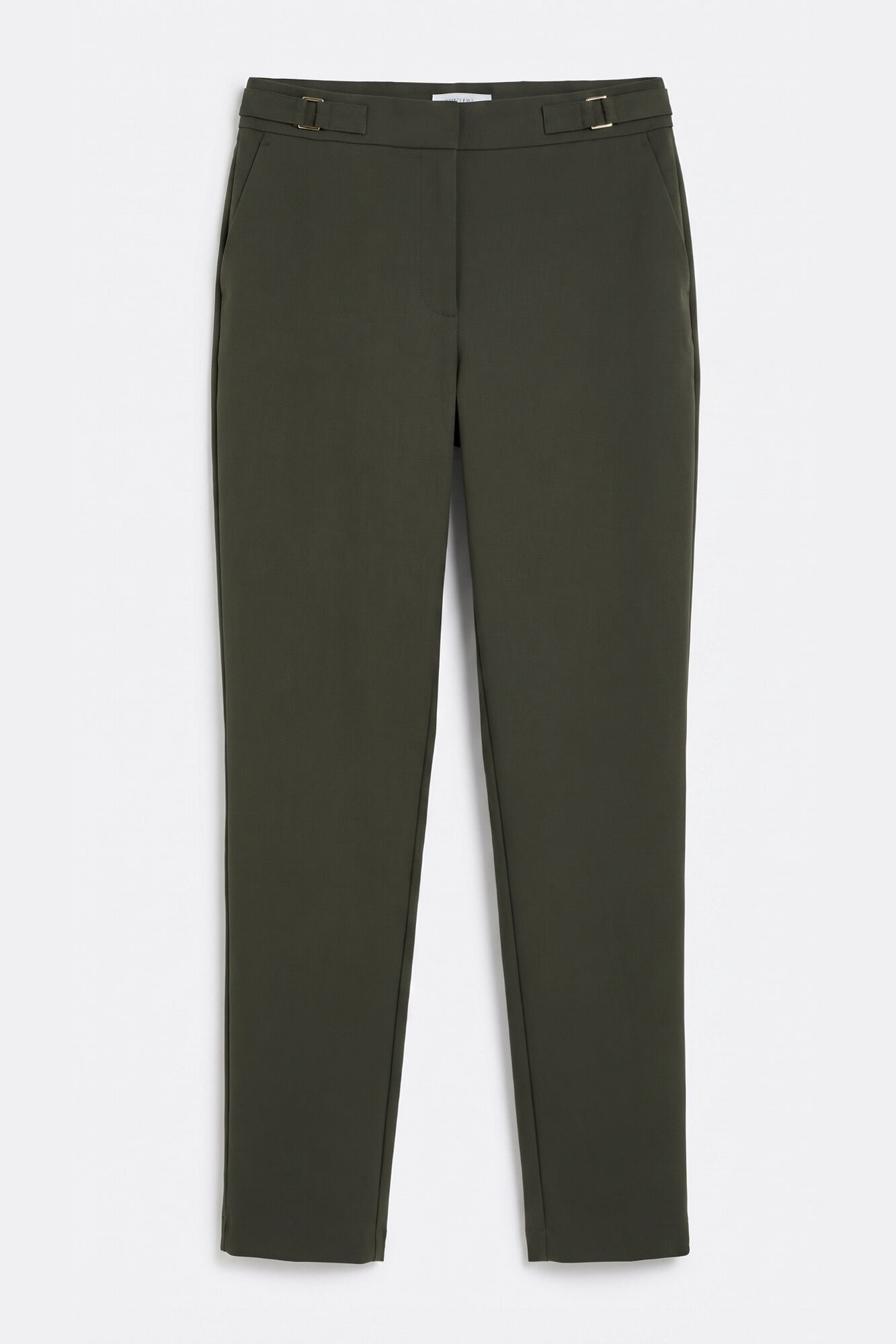 Cortefiel Straight trousers with elasticated back