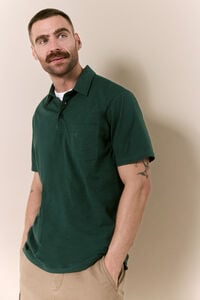 OOTO Polo lavado bordado avi&atilde;o