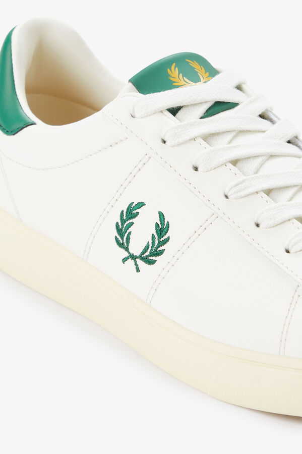 Fred Perry Tênis de couro B722 Branco