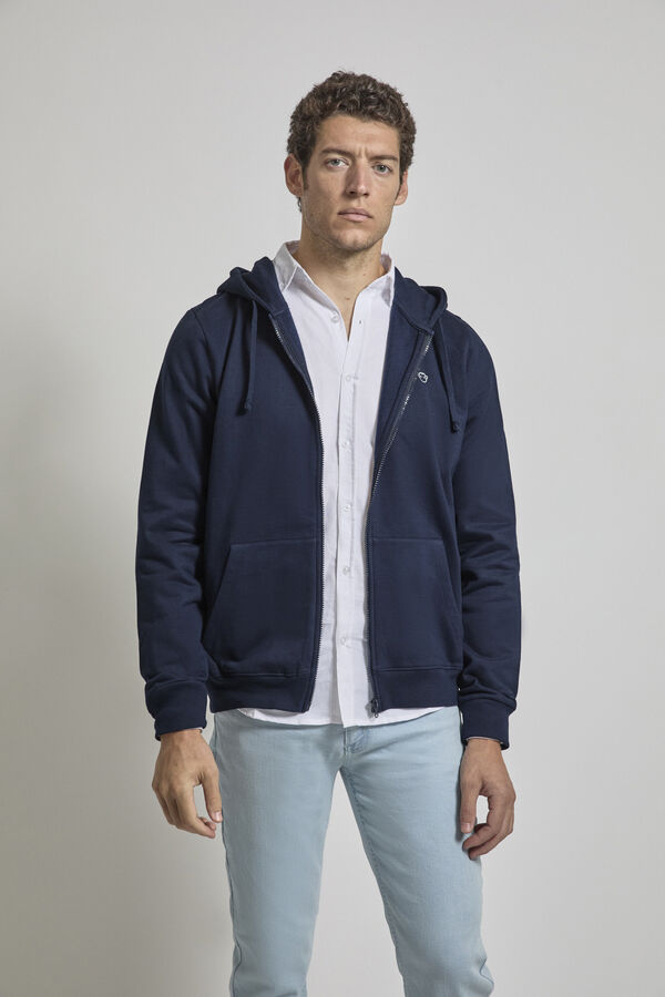 Street Monkey Sweatshirt escovado Azul