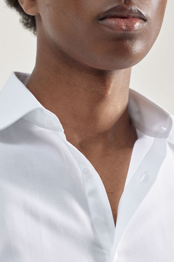 PuroEGO Camisa vestir Blanco