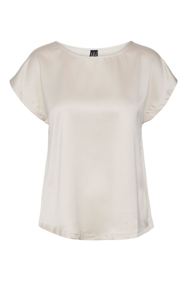 Vero Moda Top de manga corta Gris
