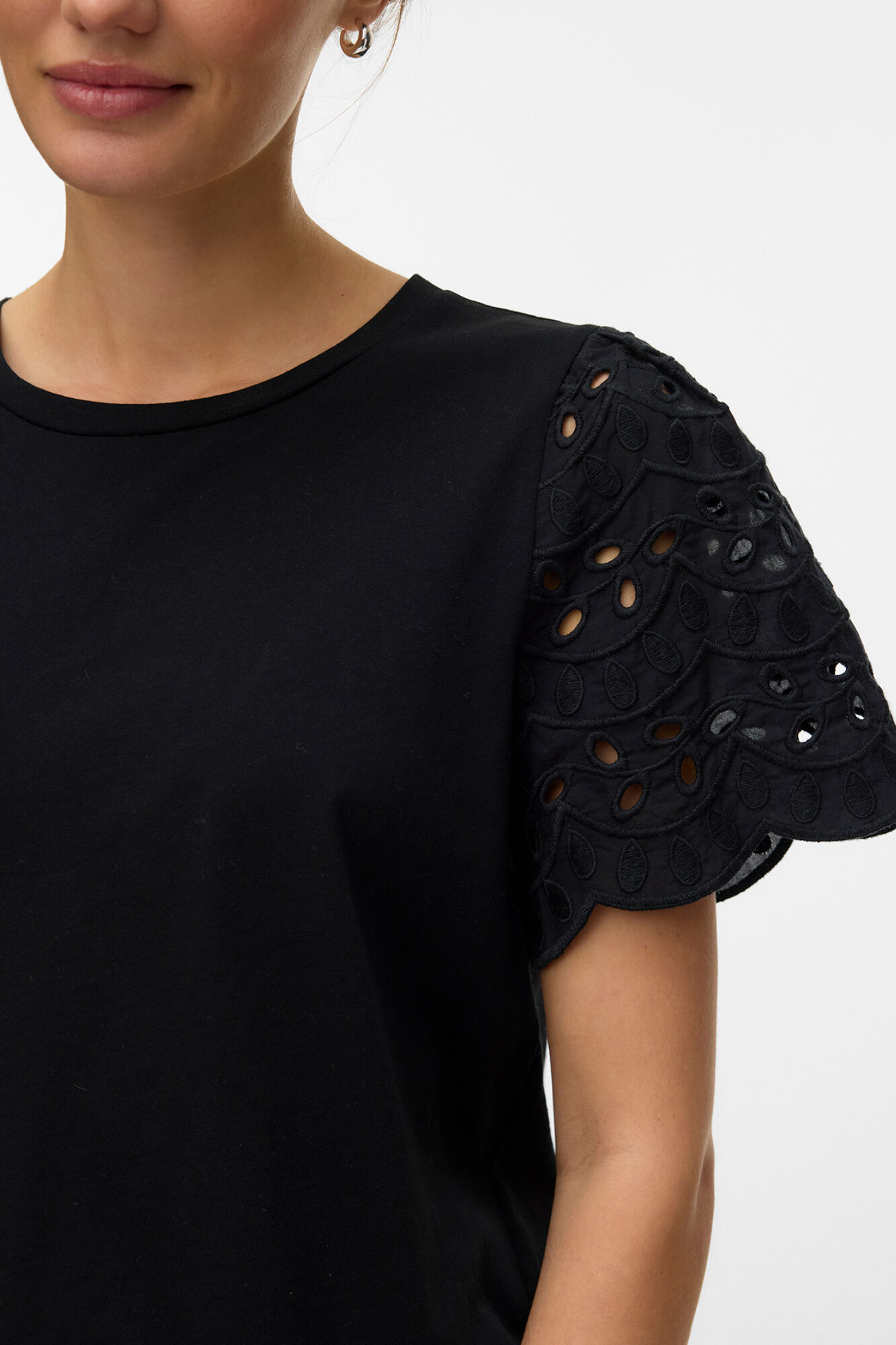 Vero Moda Camiseta manga corta bordados