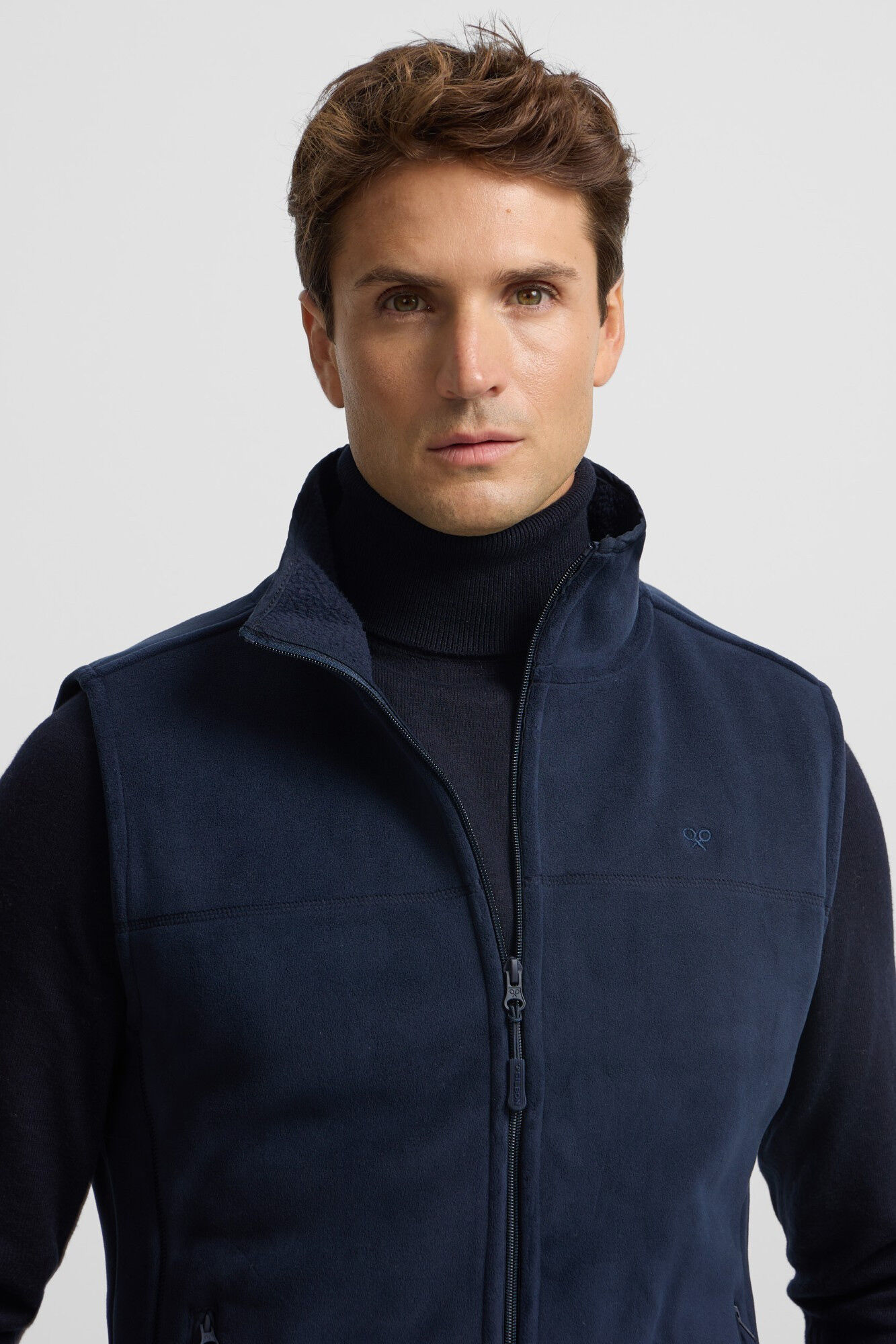 Silbon Colete de polar cl&aacute;ssico