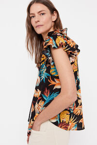 Cortefiel Printed blouse  Multicolour