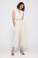 Vero Moda Calças curtas fluído Cinzento