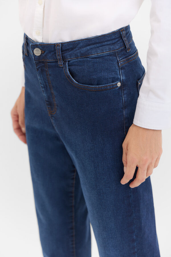 Cortefiel Mom jeans Blue