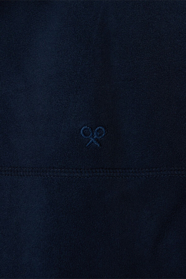 Silbon Colete de polar cl&aacute;ssico Azul