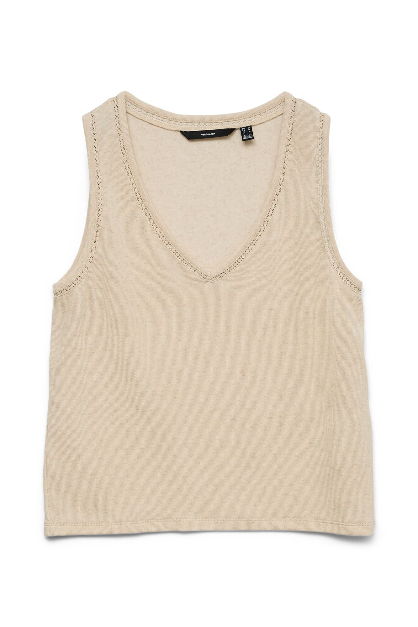Vero Moda Top sem mangas com renda