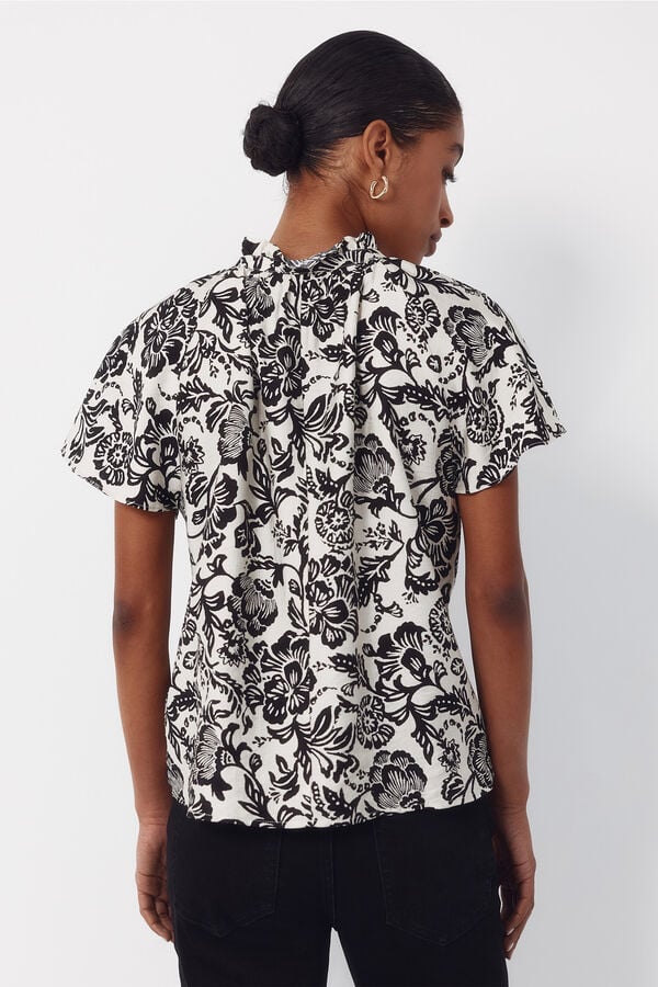 Cortefiel Raglan sleeve blouse Multicolour