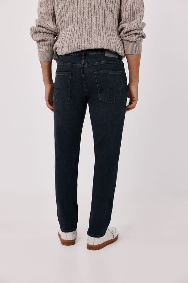Cortefiel Slim fit jeans Dark grey