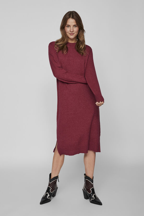Vila Vestido de punto midi Lila