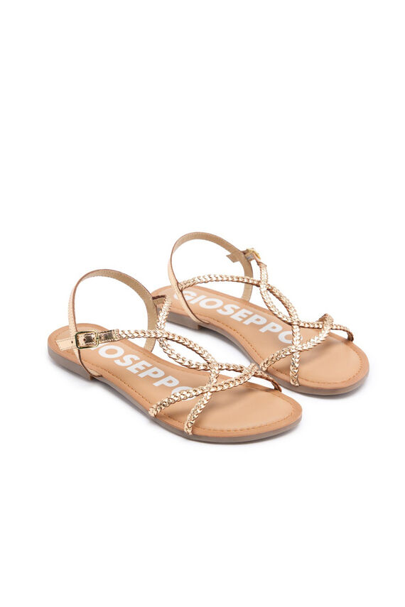 Sandalias de tiras finas trenzadas