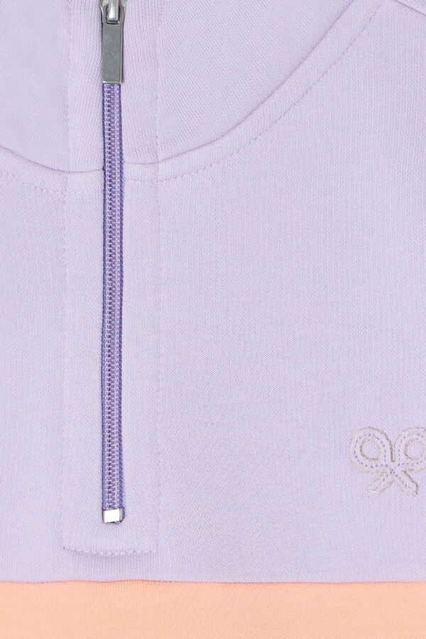 Silbon Sweatshirt tricolor Multicolorido