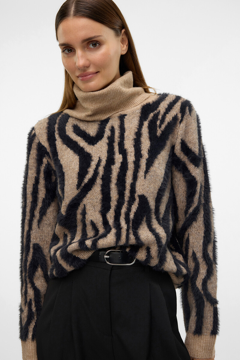 Cortefiel Jersey de cuello vuelto Rebajas top Ropa