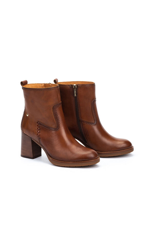 Pikolinos Botines de tacón Marrón