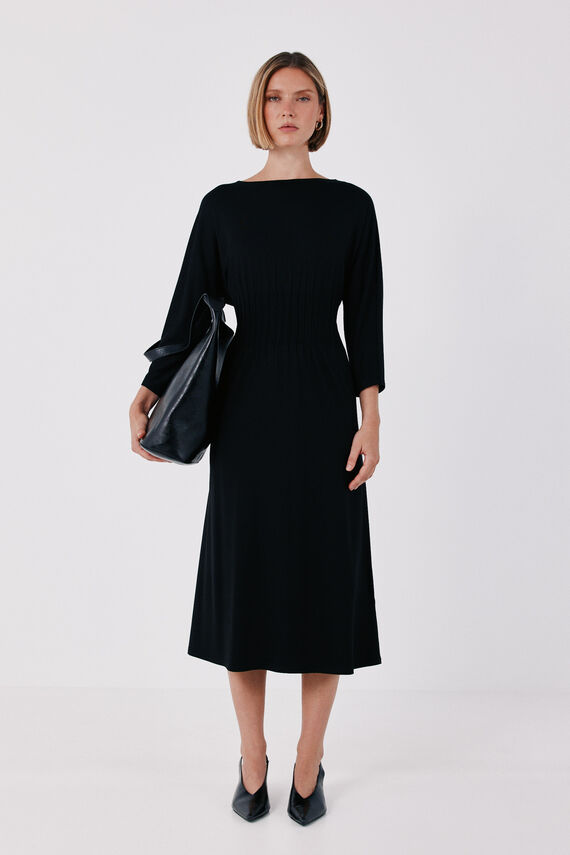 Vestido pliegues